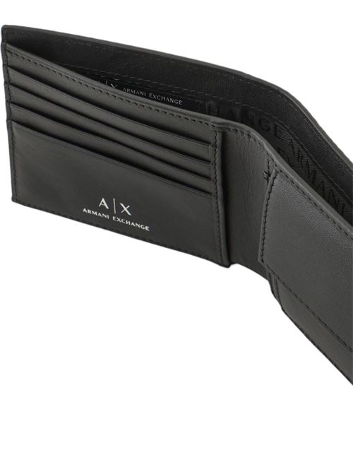 Portafoglio in pelle Armani Exchange | 9580984R84700020
